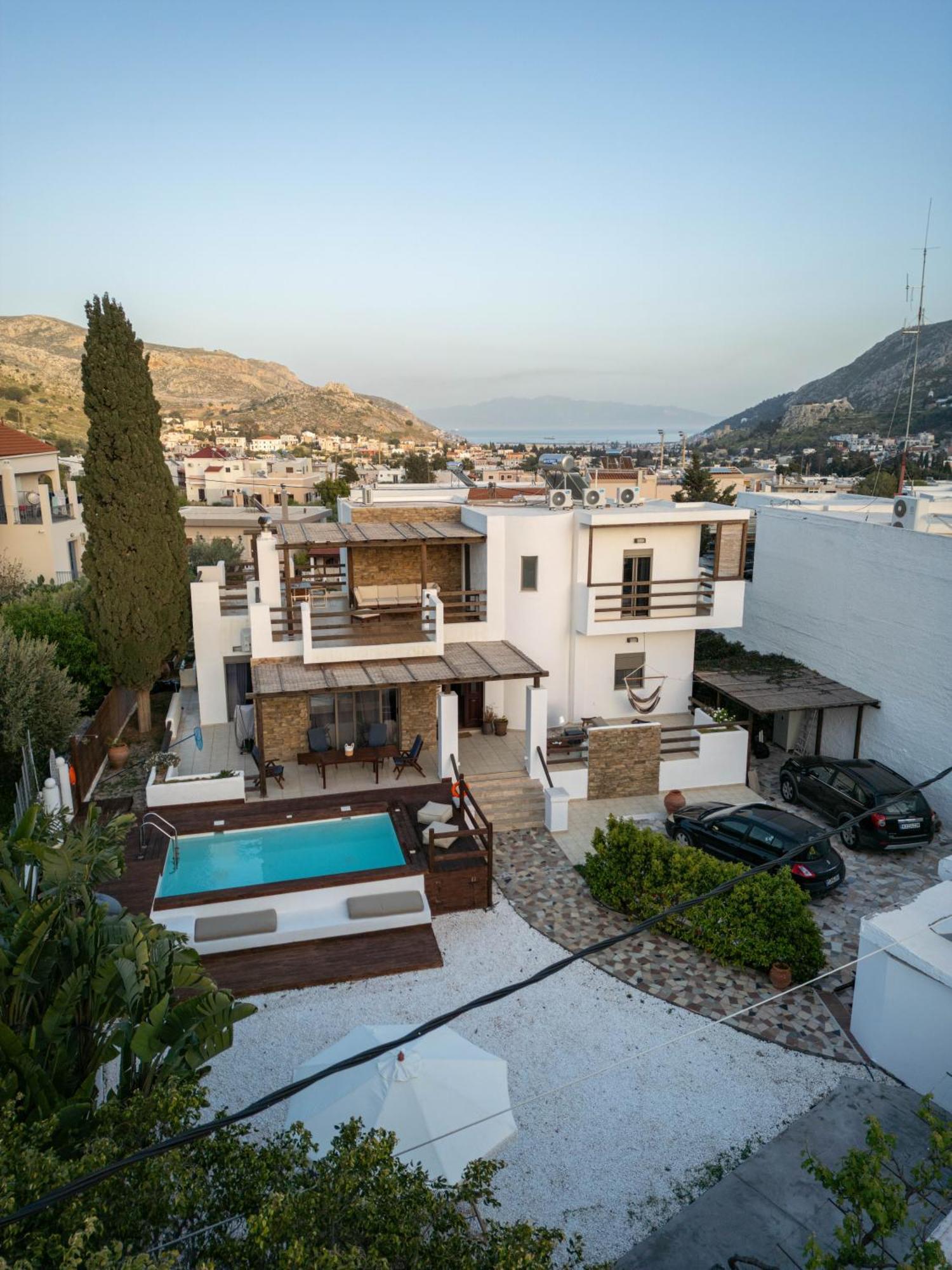 Apollonas & Sibylla Villa Chorio  Eksteriør billede